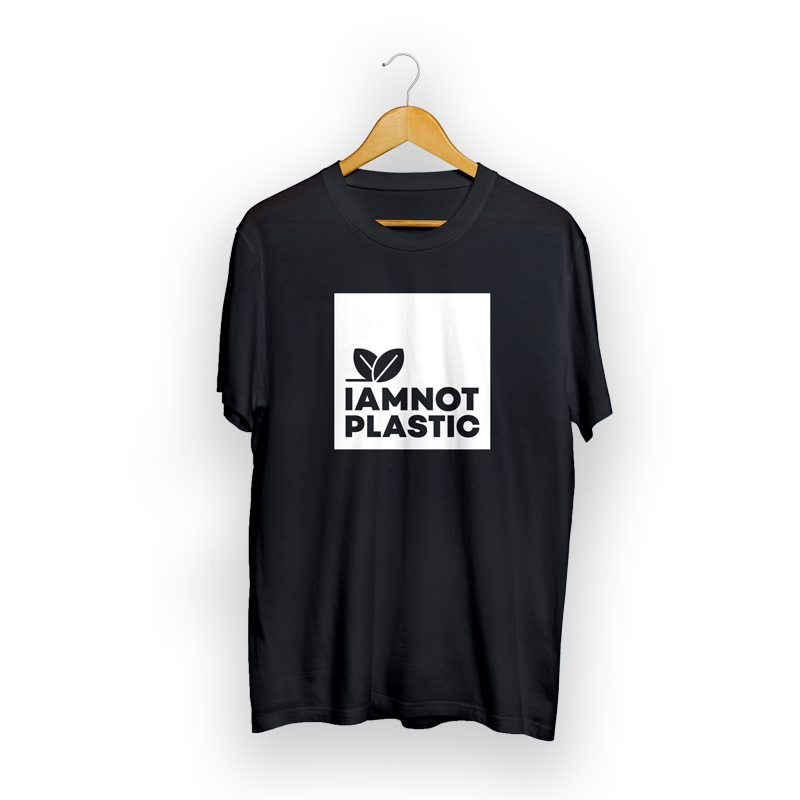 Organic Shirt #IANP WHITEBOX - iamnotplastic iamnotplastic.de 